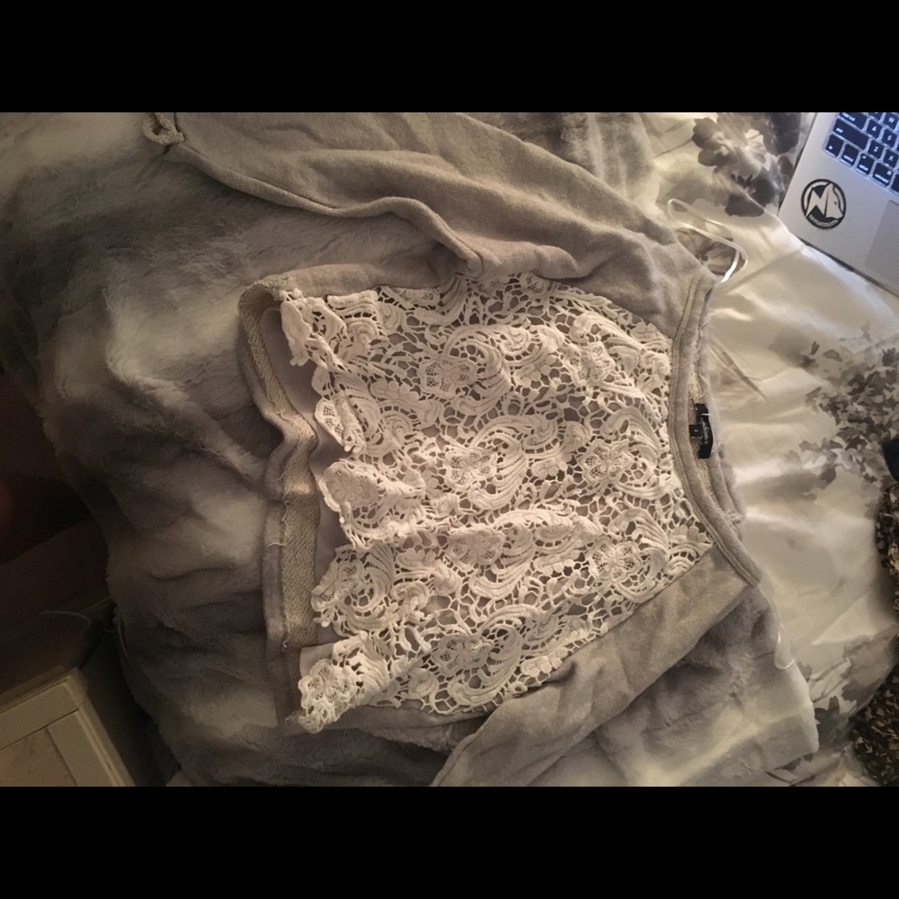 crop top long sleep